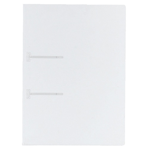 コクヨ　ファスナーファイル（クリヤーカラー）　A4タテ　2穴　90枚収容　透明　フ-P170T　1冊（ご注文単位1冊）【直送品】