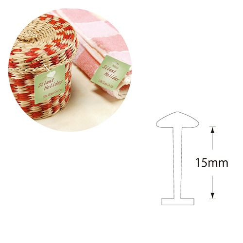 シモジマ　HEIKO　タグピン　スタンダード　15mm　#3736102　1パック（10000本）（ご注文単位1パック）【直送品】