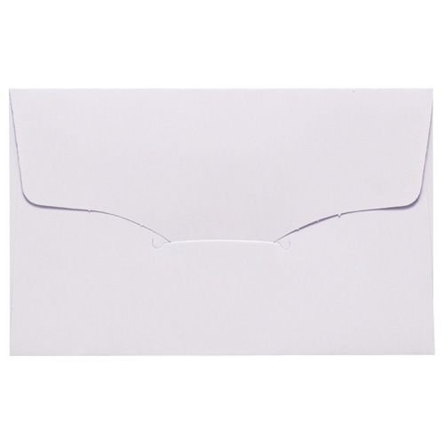 名刺型封筒　112×70mm　100g／m2　白　1パック（10枚）（ご注文単位1パック）【直送品】