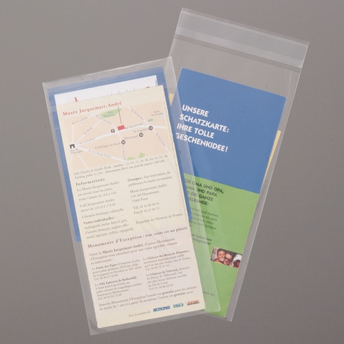 透明封筒 A4大 240×330+40mm 1パック(100枚)(ご注文単位1パック)【直送品】