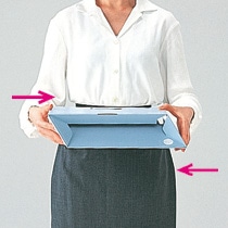 ライオン事務器 ボックスファイル ダンボール製 A4ヨコ型ピッタリサイズ 背幅102mm グリーン BF-432D 1冊(ご注文単位1冊)【直送品】