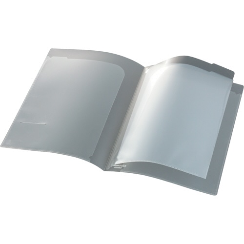 ビュートン　スマートホルダー　A4（見開きA3）　4ポケット　クリヤー　NSH-A4-4C　1冊（ご注文単位1冊）【直送品】