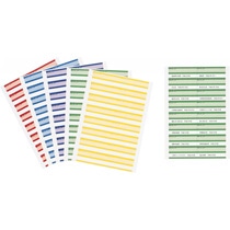 ライオン事務器　フォルダーラベル　モノクロレーザープリンタ用　A4　86×33mm　青　No.91　1パック（160片：16片×10枚）（ご注文単位1パック）【直送品】