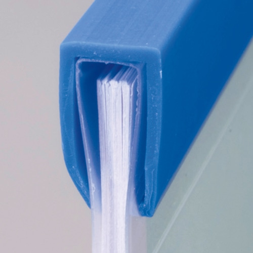 TANOSEE スライディングレールホルダー A4タテ 20枚収容 ブラック 1パック(10冊)(ご注文単位1パック)【直送品】