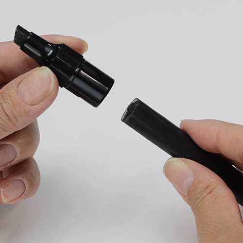 ゼブラ　油性マーカー　ハイマッキーケア　つめ替えタイプ　太字＋細字　オレンジ　YYT5-OR　1本（ご注文単位1本）【直送品】