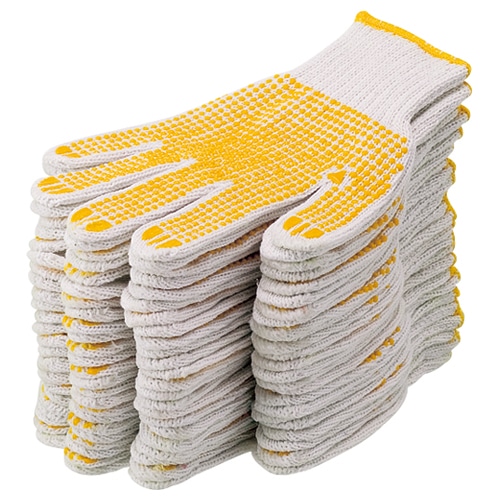 TANOSEE　すべり止め軍手　1パック（12双）（ご注文単位1パック）【直送品】