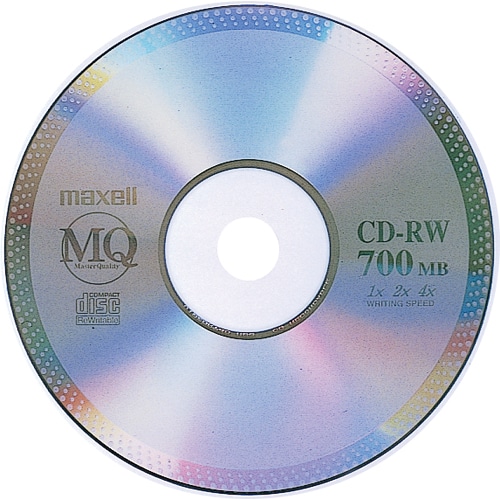 マクセル データ用CD-RW 700MB 4倍速 ブランドシルバー 5mmスリムケース CDRW80MQ.S1P5S 1パック(5枚)(ご注文単位1パック)【直送品】