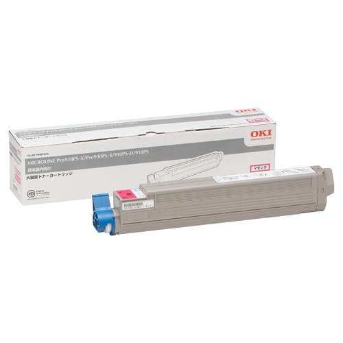 OKI 大容量トナーカートリッジ マゼンタ TNR-C3HM2 1個(ご注文単位1個)【直送品】