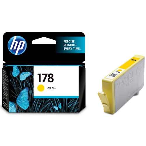 HP　HP178　インクカートリッジ　イエロー　CB320HJ　1個（ご注文単位1個）【直送品】