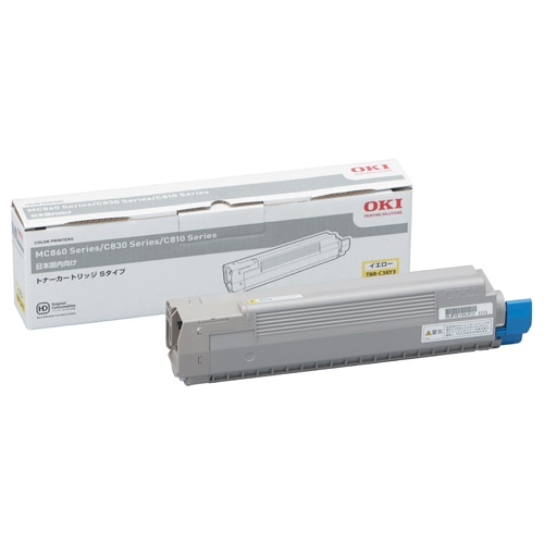 OKI トナーカートリッジS イエロー TNR-C3KY3 1個(ご注文単位1個)【直送品】