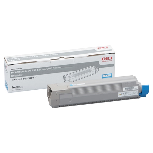 OKI トナーカートリッジS シアン TNR-C3KC3 1個(ご注文単位1個)【直送品】