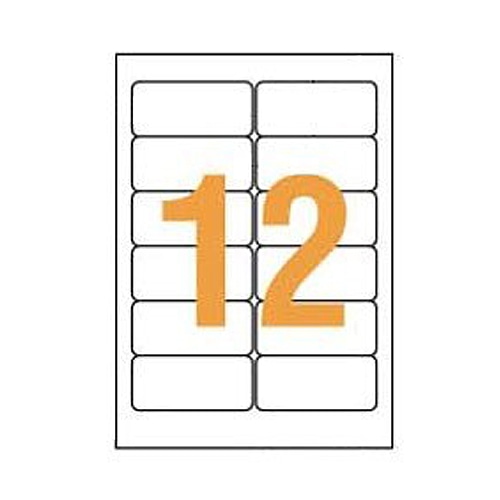 ライオン事務器 LPタックラベル A4判 42×90mm(12片入) LP-212W1 1箱(100シート)(ご注文単位1箱)【直送品】