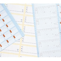 ライオン事務器　タックフォームラベル　15×10インチ　84×47mm（20片入）　TF-546　1箱（500折）（ご注文単位1箱）【直送品】