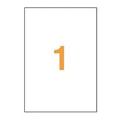 ライオン事務器　PPCタックラベル　B4判　364×257mm（ノーカット）　PPC-02　1箱（100シート）（ご注文単位1箱）【直送品】