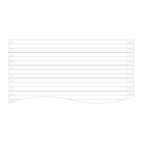 トッパンエッジ　スリーラインフォーム　15×11インチ　1P　1513L1　1箱（2000枚）（ご注文単位1箱）【直送品】