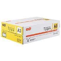 >TANOSEE　αエコペーパー　タイプJ　A3　1箱（1500枚：500枚×3冊）（ご注文単位1箱）【直送品】