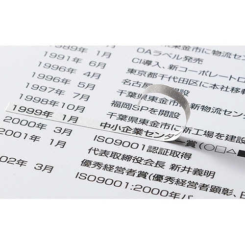 エーワン　ラベルシール［プリンタ兼用］　下地がかくせる修正タイプ　マット紙・ホワイト　A4　110面　90×5mm　四辺余白付　31571　1冊（12シート）（ご注文単位1冊）【直送品】