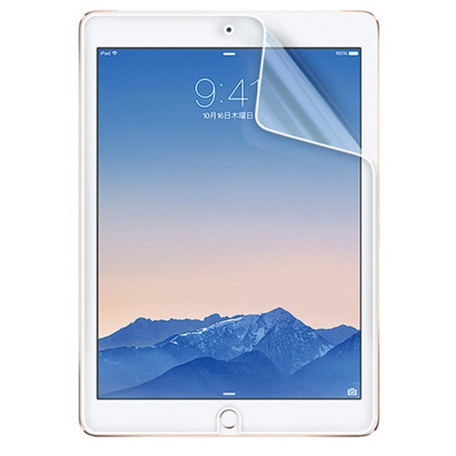 サンワサプライ　iPad　Air　2用ブルーライトカット液晶保護指紋反射防止フィルム　LCD-IPAD6BCAR　1枚（ご注文単位1枚）【直送品】