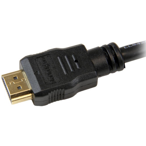 StarTech.com　ハイスピードHDMIケーブル　HDMI-HDMIケーブル　4k対応　ブラック　2m　HDMM2M　1本（ご注文単位1本）【直送品】