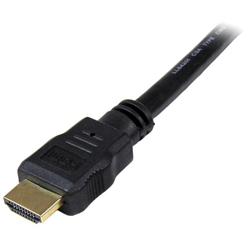 StarTech.com　ハイスピードHDMIケーブル　4K対応HDMI（オス）-HDMI（オス）ケーブル　1m　ウルトラ／Ultra　HD　HDMM1M　1本（ご注文単位1本）【直送品】