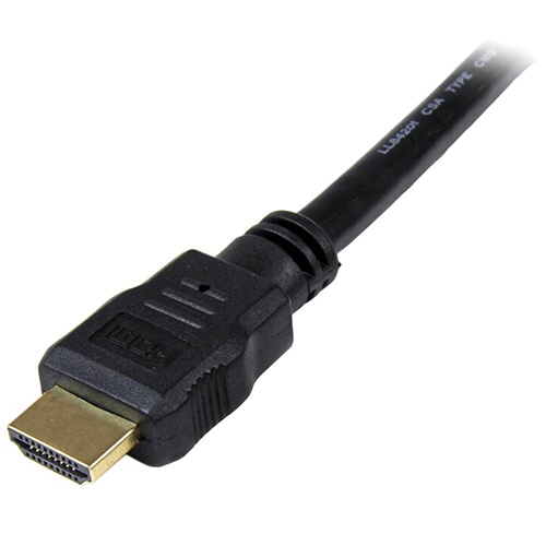 StarTech.com　ハイスピードHDMIケーブル　Ultra　HD　4K×2K対応　3m　HDMI（オス）-HDMI（オス）　ブラック　HDMM3M　1本（ご注文単位1本）【直送品】