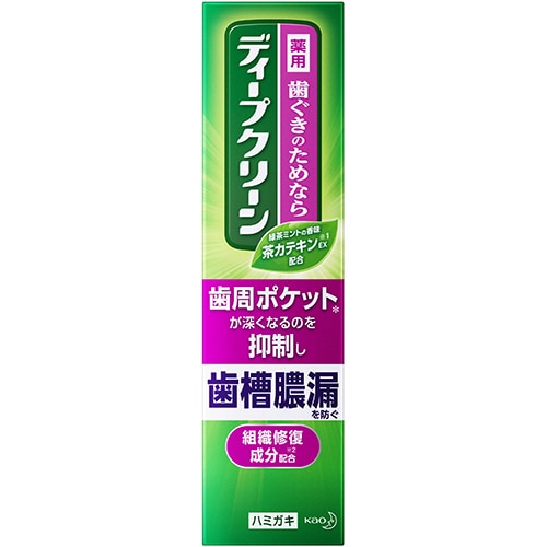 花王　ディープクリーン　薬用ハミガキ　100g　1本（ご注文単位1本）【直送品】