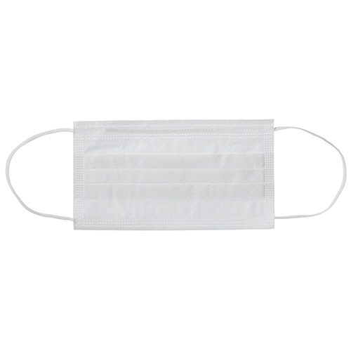 川西工業　不織布白衣・マスク・ヘアキャップ　3点セット　LLサイズ　#7022LL　1セット（ご注文単位1セット）【直送品】