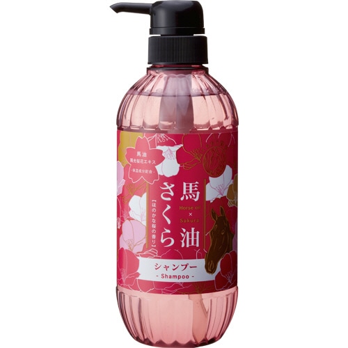 フェニックス　馬油さくら　シャンプー　500ml　1本（ご注文単位1本）【直送品】