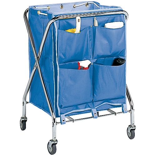 テラモト BMダストカー 専用ポケットE 小 青 DS-232-510-3 1枚(ご注文単位1枚)【直送品】