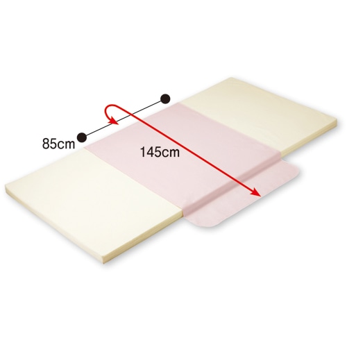 日本エンゼル　ホームケア防水シーツ　グリーン　2155　1枚（ご注文単位1枚）【直送品】