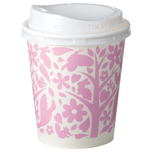 アートナップ ドリンキングリッド 7オンス用 ホワイト TS-27ART 1パック(100個)(ご注文単位1パック)【直送品】