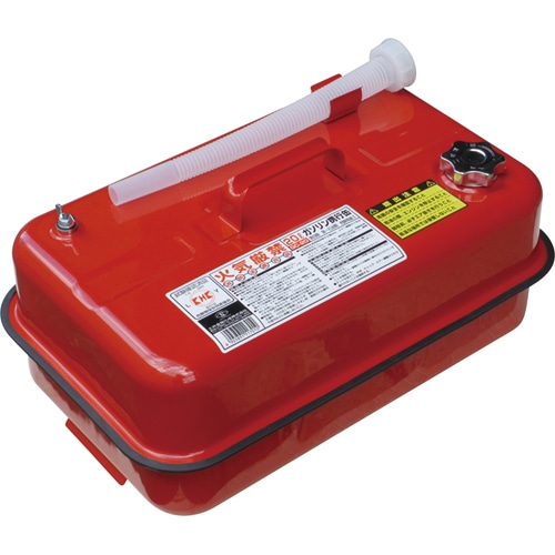 土井金属化成　ガソリン携行缶　10L　GC-10　1個（ご注文単位1個）【直送品】