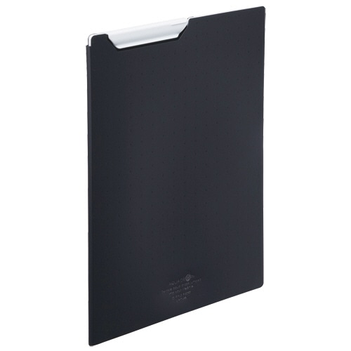 リヒトラブ　AQUA　DROPs　クリップファイル　A4　黒（不透明）　F-5067-24　1枚（ご注文単位1枚）【直送品】