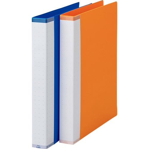 ライオン事務器 リングファイル MINANO(ミナノ) A4タテ 2穴 200枚収容 背幅35mm レッド RF-223M 1冊(ご注文単位1冊)【直送品】