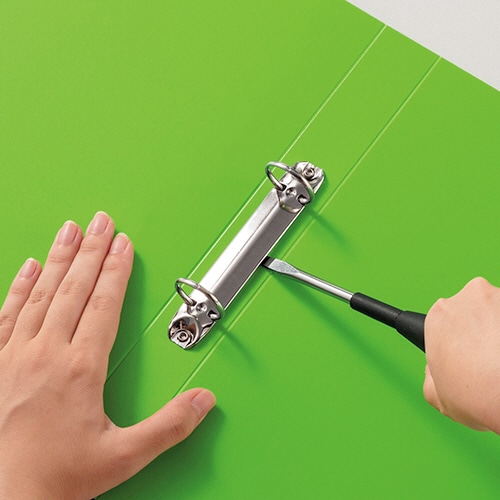 ライオン事務器 リングファイル MINANO(ミナノ) 統一伝票用 2穴 200枚収容 背幅35mm ブラック RF-228M-TD 1冊(ご注文単位1冊)【直送品】