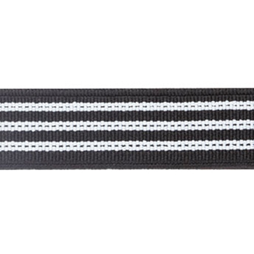 ライオン事務器 ゴムdeパッチ バンド幅15×長さ600mm シンプル ブラック GP-153 1個(ご注文単位1個)【直送品】