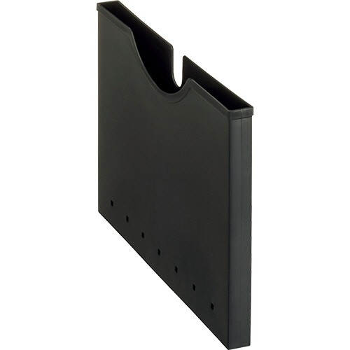 ライオン事務器　ホルダーボックス　PP製　A4ヨコ　背幅24mm　ブラック　HB-12P　1個（ご注文単位1個）【直送品】