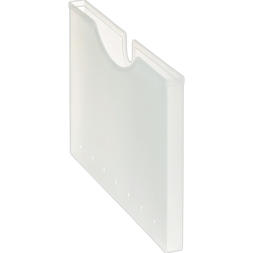 ライオン事務器　ホルダーボックス　PP製　A4ヨコ　背幅24mm　透明　HB-12P　1個（ご注文単位1個）【直送品】