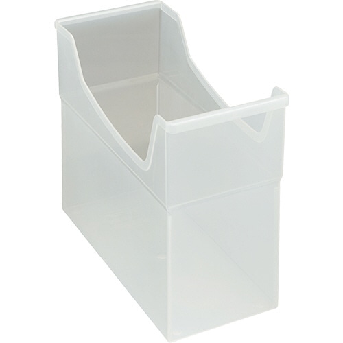 ライオン事務器 フリーボックス PP製 A4ヨコ 背幅155mm 透明 FB-135P 1個(ご注文単位1個)【直送品】