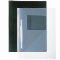 ライオン事務器　オピニオンファイル　A4タテ　2穴　90枚収容　透明　No.39　1冊（ご注文単位1冊）【直送品】