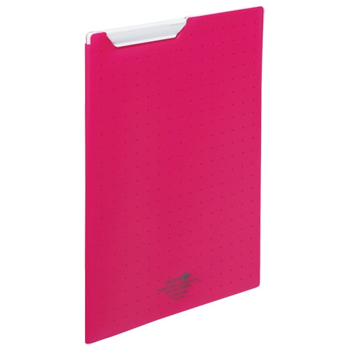 リヒトラブ　AQUA　DROPs　クリップファイル　A4　赤　F-5067-3　1枚（ご注文単位1枚）【直送品】