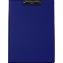 ライオン事務器　クリップホルダー　A4タテ　ダークブルー　No.300E　1枚（ご注文単位1枚）【直送品】