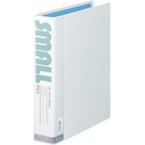 ライオン事務器　スモールファイル　NFシリーズ　A4タテ　2穴　270枚収容　背幅60mm　ライトグレー　NF-33　1冊（ご注文単位1冊）【直送品】