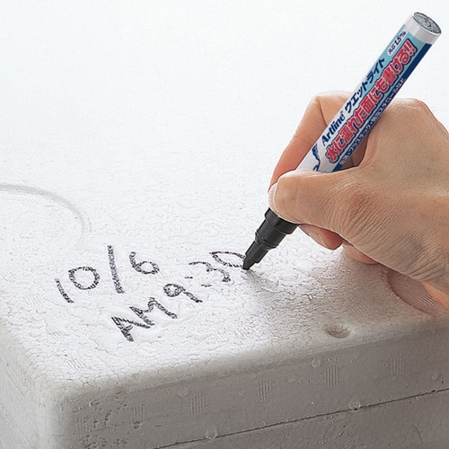 シヤチハタ 油性マーカー アートライン ウエットライト 中字丸芯 黒 K-47N-K 1本(ご注文単位1本)【直送品】