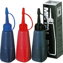 ライオン事務器　メタルインキ　赤　30ml　207-80　1個（ご注文単位1個）【直送品】