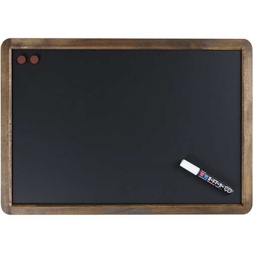 レイメイ藤井 アンティークブラックボード ナチュラル A2 LNB385 1枚(ご注文単位1枚)【直送品】