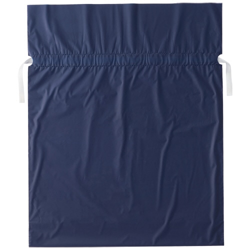 店研創意　ストア・エキスプレス　梨地リボン付ギフトバッグ　ネイビー　45cm　1パック（20枚）（ご注文単位1パック）【直送品】