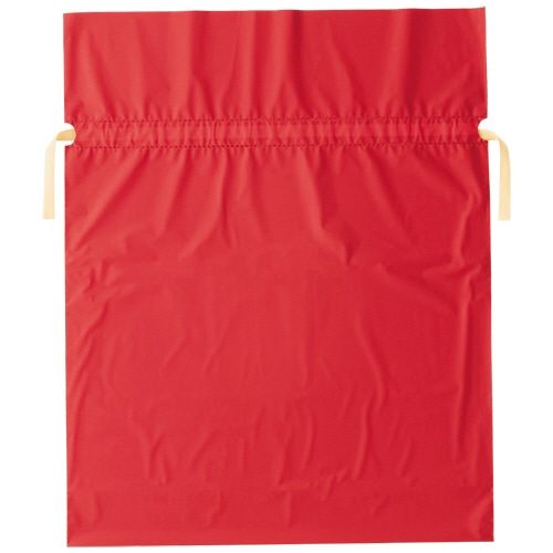 店研創意 ストア・エキスプレス 梨地リボン付ギフトバッグ レッド 45cm 1パック(20枚)(ご注文単位1パック)【直送品】