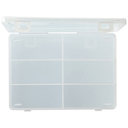 山田化学　SIKIRI　6　6分割　透明　No.1345　1個（ご注文単位1個）【直送品】