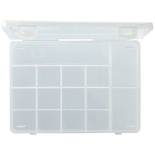 山田化学　SIKIRI　15　15分割　透明　No.1348　1個（ご注文単位1個）【直送品】